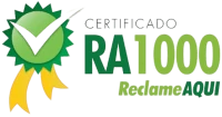 Certificado RA1000 ReclameAQUI